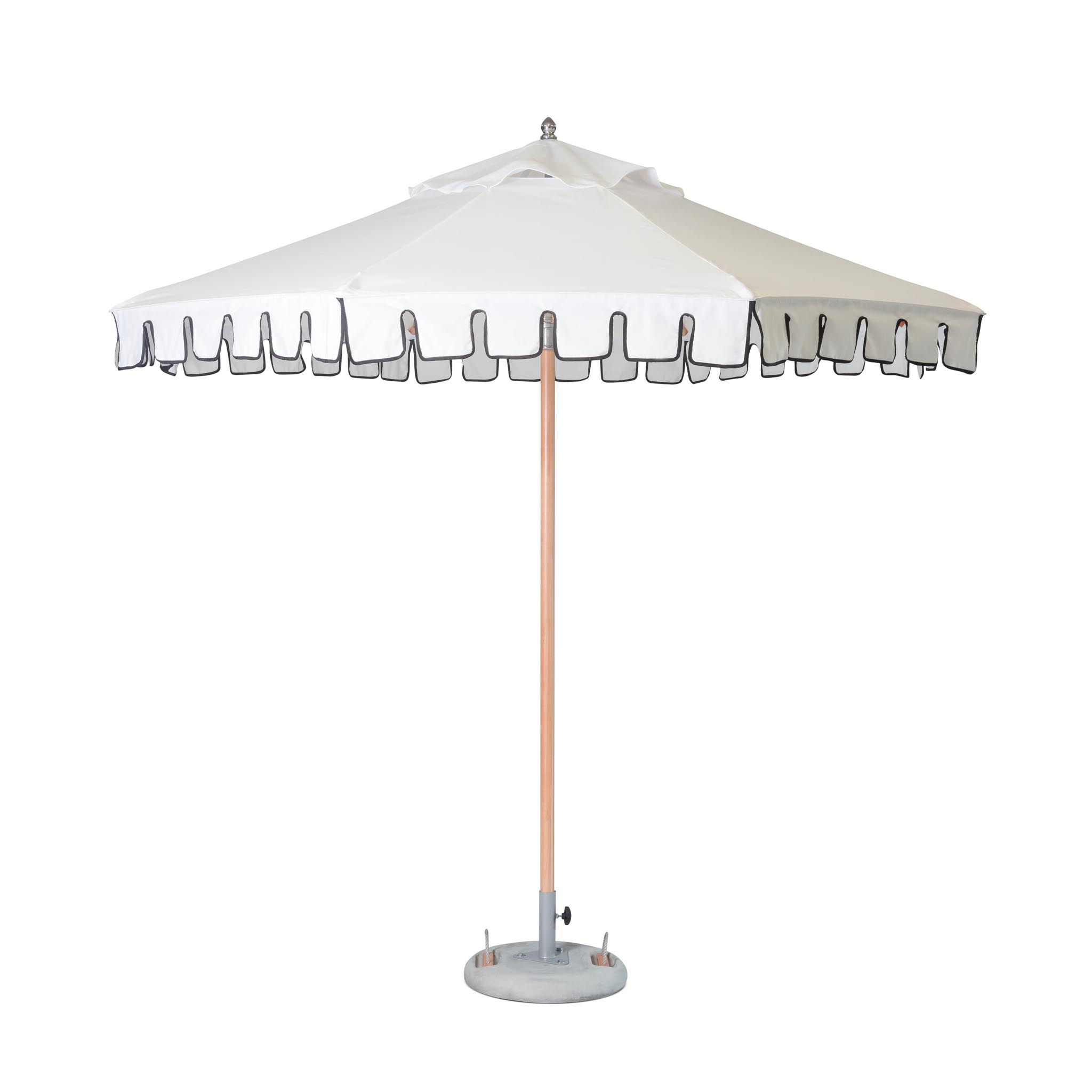 Montague 10ft Round Scalloped