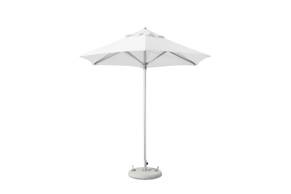 whiteCAPEUMBRELLASALUMINUMOUTDOORUMBRELLAPARASOL